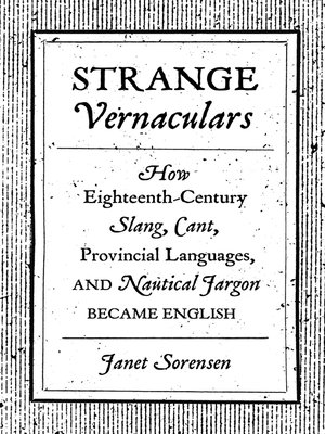 cover image of Strange Vernaculars